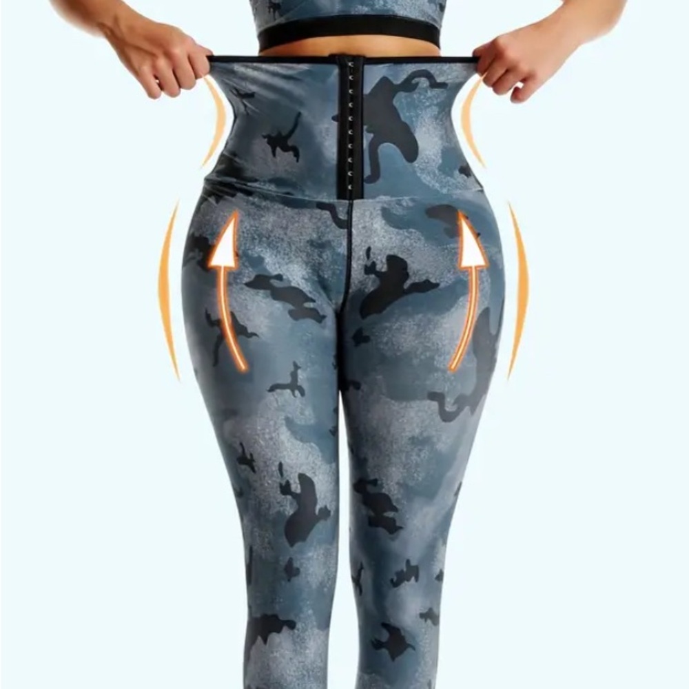 Camo High-Waisted Sauna Suit